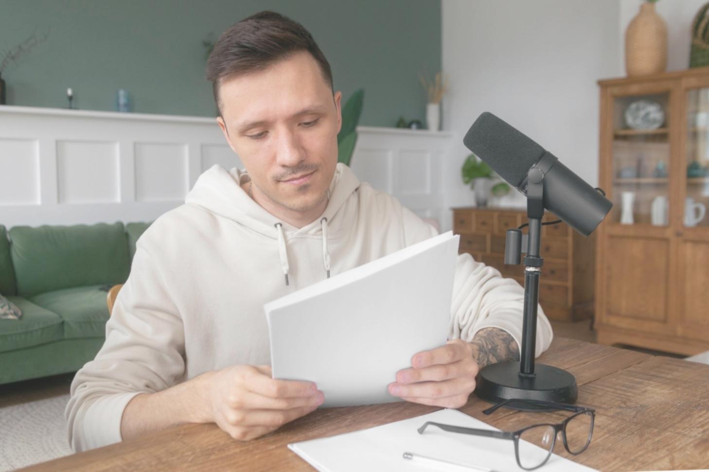 Person reviewing financial documents and planning long-term savings strategy